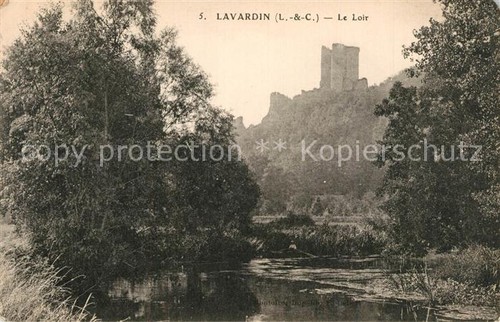 Lavardin loir cher bords du - loir-et-cher,