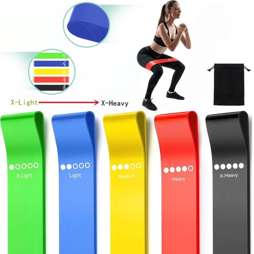 Resistance loop bands set - resistance, 5