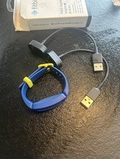 Fitbit ace2 Activity Tracker For Kids 6 + Navy Blue & Yellow+ Spare Charger