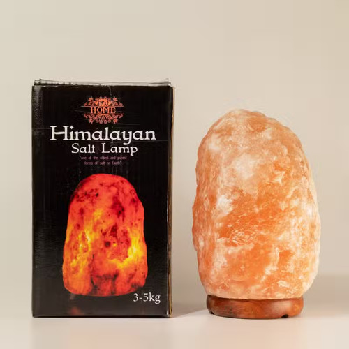 Himalayan salt lamp - salt,