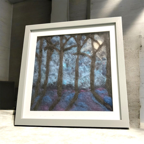 Moonlight hand made wool - moonlight,