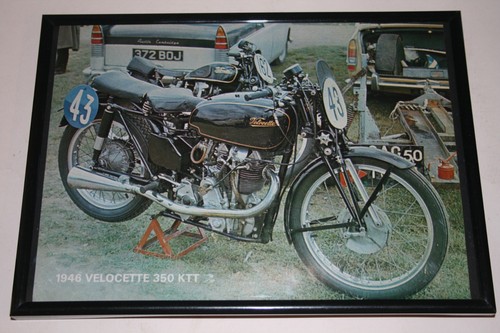 1946 velocette 350ktt motor - velocette,
