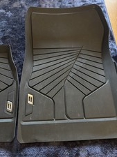 BMW Genuine M Performance Floor Mats Front Set - Black