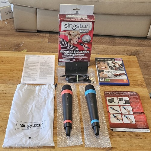 Wireless singstar microphones - wireless,