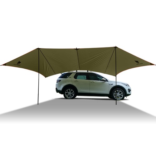 Car side awning - car,