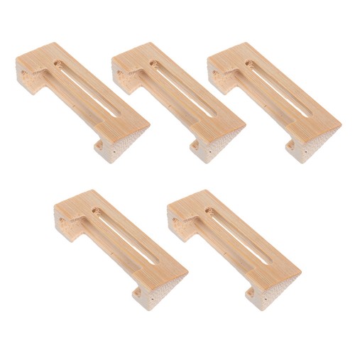 5pcs hollow design - hollow, bamboo