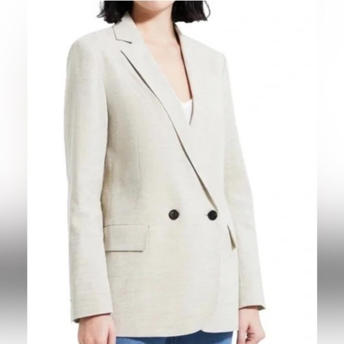 Theory oat melange linen blend - theory,