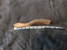 Vintage metal backed wooden - metal,