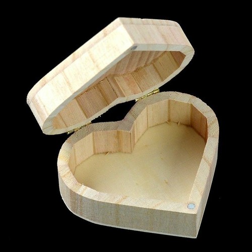 Wood jewelry storage box - jewelry,