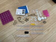 Cake decorating job lot. Moulds Cutters Embosses Nozzles Butterflies Smoother