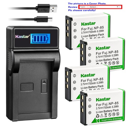 Kastar battery lcd charger for - battery,