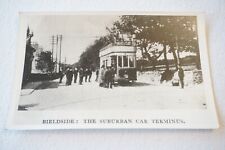 Pre 1927 Bieldside Car Terminus Aberdeen Tramways Tram Postcard 