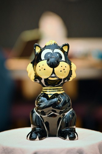 Lorna bailey ceramic cat - lorna,