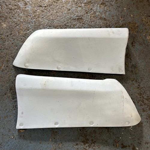 Fibreglass rear bumper spats - fibreglass,
