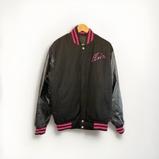 Elvis Presley Graceland Size Large Reversible Varsity Jacket Bomber Jacket