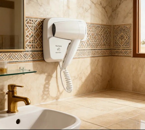 Electric hair dryer wall - hair,