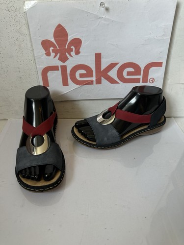 Rieker cosy leather sandals - cosy,