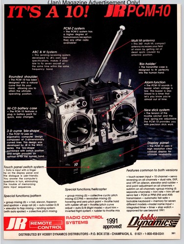 Pcm10 radio control - radio,