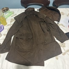 Driza-Bone Australia Wax Jacket Small Stockman Short Coat Brown Riding Hunting