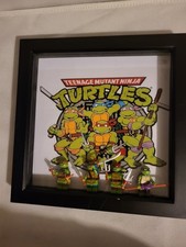 Framed Minifigures TMNT Teenage Mutant Ninja Turtles
