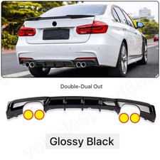 QUAD EXHAUST TIP REAR BUMPER