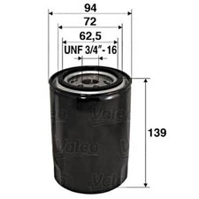 Oil Filter VALEO Fits VW AUDI