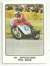 Phil Read - Motorcycling - PANINI 1973-74 Campioni Dello Sport Sticker