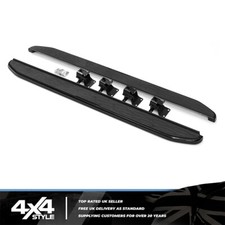 LAND ROVER DISCOVERY SPORT SIDE STEPS 14 L550 SATIN BLACK  RUNNING BOARDS - PAIR