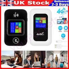5G Unlocked LTE LCD Portable Mobile Broadband Wireless WiFi Router MiFi Hotspot-