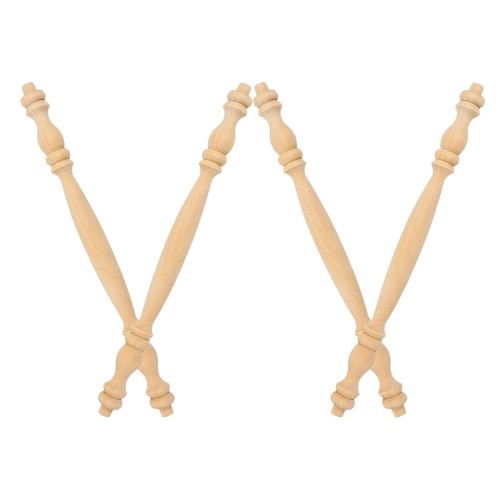Pcs wood craft spindles - wood,