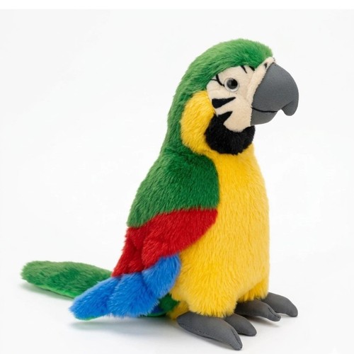 Kawaii parrot plush toy soft - kawaii,