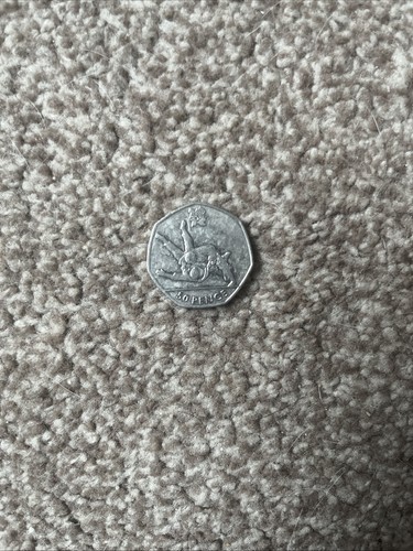 Olympic 50p judo - judo, coin