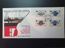 Fdc falkland islands - falkland, 1986
