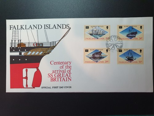 Fdc falkland islands 1986 - fdc,