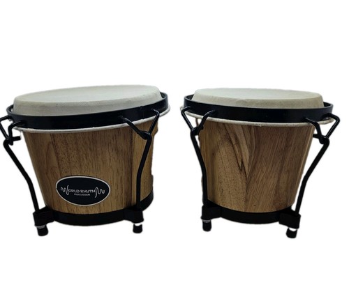 World rhythm wooden bongo - world,