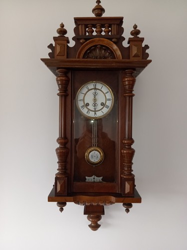Antique vienna regulator wall - antique,