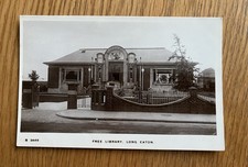 Vintage Postcard Free Library, Long Eaton, Derbyshire