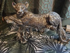Decorative Silver leopard