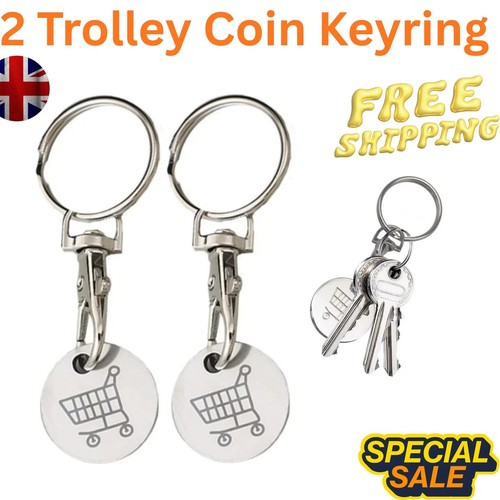 Supermarket trolley coin - trolley,