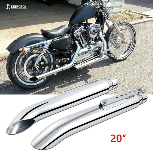Exhaust muffler pipes - 2x,