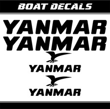 Yanmar Sticker Motorboat