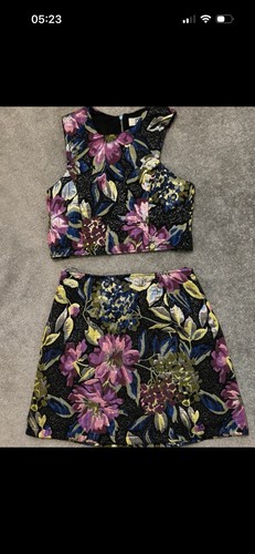 Pink soda floral ord set - floral, co-ord