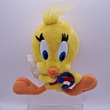 Warner Brothers Looney Tunes Tweety Pie Plush Soft Toy 1998