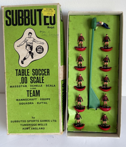 Subbuteo manchester city 2nd - subbuteo,