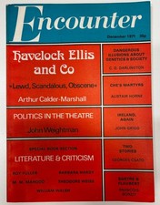 Encounter Magazine December 1971. Used but Good Condition