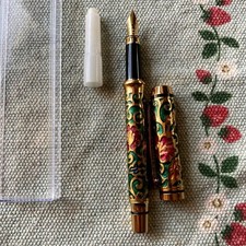 Cloisonné fountain pen