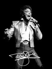 Tom Jones Signed Autograph 6X4
