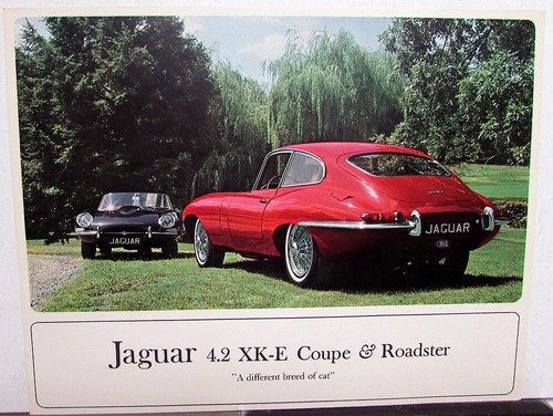 1962 coupe and xke - 4.2,