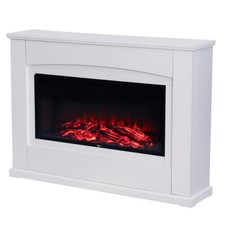 Modern White Remote Electric