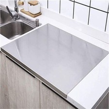 50*40CM Large 304 Stainless Steel Kitchen Cutting Board Worktop Protector Saver